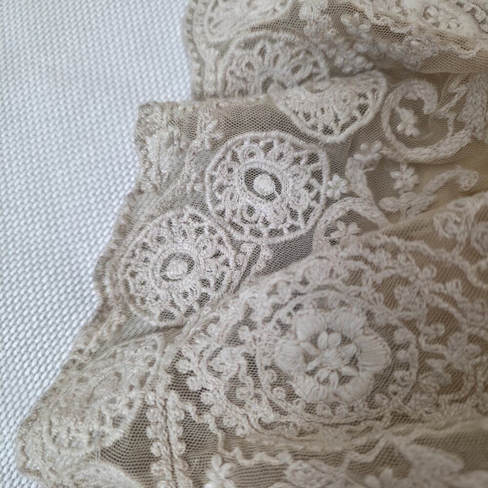 BHLDN Daisy Lace Halter Open Back Wedding Gown Champagne 10 NWT PRICE DROP - Picture 8 of 16